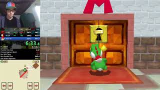 WORLD RECORD Super Mario 64 16 star speedrun 143550 WR [upl. by Arhat]