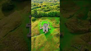 Castle ruins 🏰 dji djidrone drone [upl. by Andri]