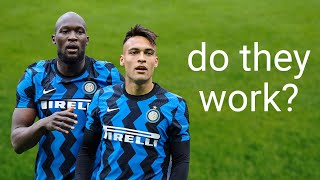 Lukaku keeps trying to assist Lautaro [upl. by Asirram]