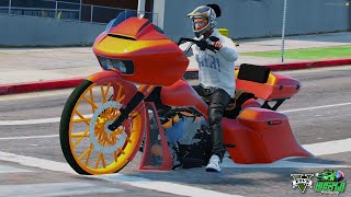 GTA 5 THE STORY OF SAVAGE SHAKUR  BIKE NIGHT  HUSTLA RP V2 17 [upl. by Rosamond659]