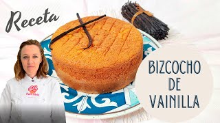 Receta Bizcocho de Vainilla húmedo y esponjoso  Dulce Silvita [upl. by Oconnor381]