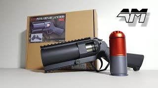 CYMA M052 40MM AIRSOFT GRENADE LAUNCHER  Unboxing Review [upl. by Mallina]