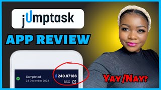 JUMPTASK App Review Legit Side Hustle to Earn FREE CRYPTO In 2024 🚀 [upl. by Adi]