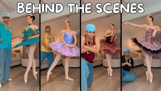 Behind The Scenes  28 New Shorts Tutu Edition  Jasmin and James [upl. by Amees446]