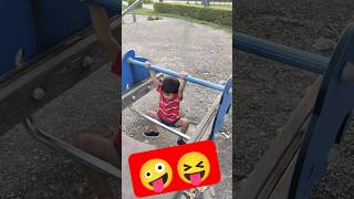 Jhoola Park Masti🎈😁 cutebaby shirtvideo shorts funny jholaaparkbaby trendingshorts [upl. by Nnaarual]