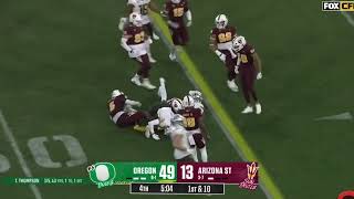 Dante Dowdell vs Arizona State 2023 [upl. by Anej295]