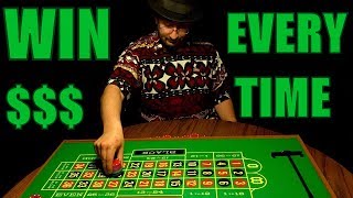 Roulette WIN Every Time Strategy 1 Basics of Modified Martingale [upl. by Ecnerewal]