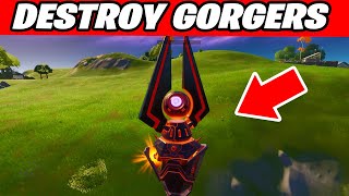 how to Destroy Gorgers Fortnite  ALL GORGERS LOCATIONS [upl. by Zaragoza19]