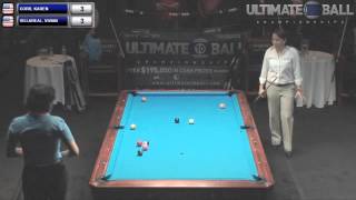 Karen Corr v Vivian Villareal Ultimate 10 Ball Championships 2013 [upl. by Cory]