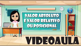 Valor Absoluto e Valor Relativo ou Posicional [upl. by Boj]