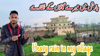 Heavy rain in my village  Chak painda Chakswari Mirpur Azad Kashmir  Chakswari Tv Official  2024 [upl. by Ahcatan920]