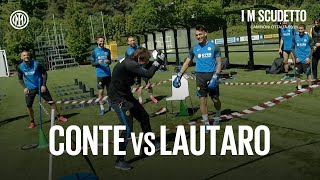 FIGHT HIGHLIGHTS  ANTONIO CONTE vs LAUTARO quotEL TOROquot MARTINEZ 🥊⚫🔵🤣 IMInter IMScudetto Shorts [upl. by Reffinej]