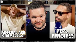 Mark Goldbridge BITTER AS FK RANT😡 Rio Ferdinand CALLED FAKE 😮 Flex CALLS OUT ARSENAL😨😨 [upl. by Ahsinom890]