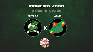 Primeiro Jogo fase de grupos Catarinense série A Fritz X ACMR [upl. by Ahsoet861]