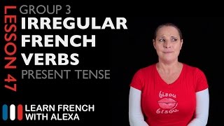 Learn Regular Verbs in French  er  A1 with Alicia [upl. by Nissensohn909]