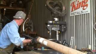 Howto Weld Wrought Iron Stair Rails by Mitchell Dillman [upl. by Aral840]