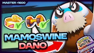 MAMOSWINE DAÑO COMO LOS JAPONESES  Pokémon Unite [upl. by Ardnohsed]