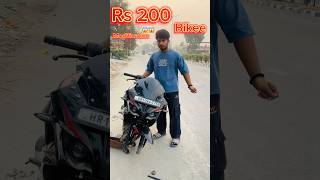 Rs 200 bike full modification😱😱  rs 200 vs bullet  🌚  vlog ashortaday minivlog [upl. by Akinit293]