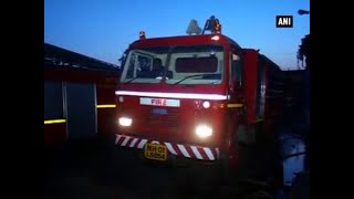 Plastic godown catches fire in Mumbai [upl. by Gyimah231]