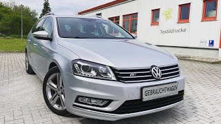 Осмотр Volkswagen Passat b7 RLine Highline 4Motion 20 TDI 177 ЛС и DSG редкий экземпляр из DE [upl. by Ythomit86]