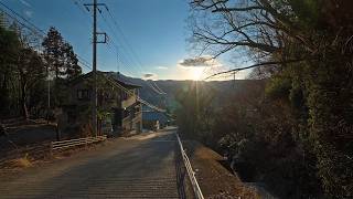 4K・ Walking and flying in rural Numata city Gunma・4K HDR [upl. by Edrick]