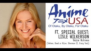 Lisle Wilkerson Interview — Anime USA 2017 [upl. by Melleta69]