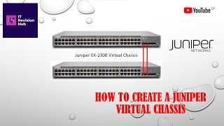 How configure a Juniper EX Series Virtual Chassis cluster [upl. by Ydnarb]