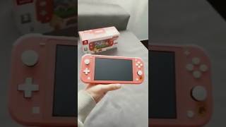 Unboxing nintendo switch lite coral [upl. by Murray]