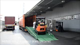 Mobile loading ramps AUSBAU [upl. by Jamey]