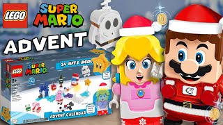 I made a lego super mario ADVENT CALENDAR [upl. by Martainn494]