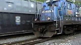 CSX 8747 Kingston NY 5132000 [upl. by Esila]