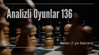 Analizli satranç oyunlarım 136 [upl. by Eldnek522]