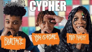 Blueface YBN Cordae and Rico Nasty 2019 XXL Freshman Cypher [upl. by Snevets]