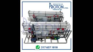 Sistemas de Osmosis Inversa  Industrias proton Ltda [upl. by Doherty]