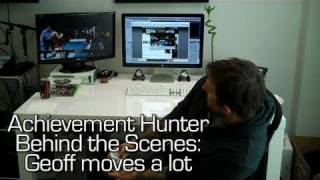 Behind the Scenes  Geoff Moves a Lot  Rooster Teeth [upl. by Ermey]