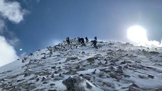 Munro Bagging Schotland Winter  Munro bagging [upl. by Ramaj]