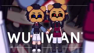 WUTIWANT MEME Evan amp Cassidy FNAF my au [upl. by Ellesirg]