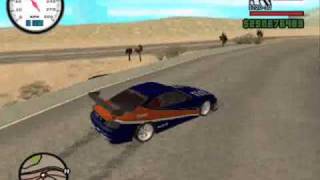 Drift  Nissan Silvia Monalisa Gta San Andreas [upl. by Godiva653]