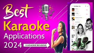 Best Karaoke Apps 2024 Sing with Lyrics and Video Top Karaoke Singing Apps Free Apps Paid Apps [upl. by Agrippina]