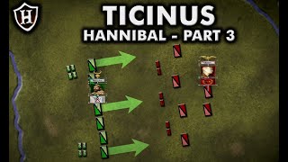 Battle of Ticinus 218 BC ⚔️ Hannibal Part 3  Second Punic War [upl. by Helaina246]