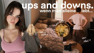 ups and downs…wenn man alleine lebt❤️‍🩹vlog  Fabienne Bethmann [upl. by Shay]