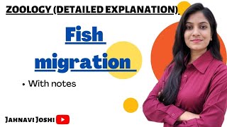 Fish Migration Notes Bsc 2nd year Zoology [upl. by Einnoc254]