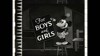 1930s Local Mickey Mouse Club Advert [upl. by Arevle832]