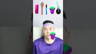 💜💜💜🎧ASMR Purplethemed Mukbang  Perfect for Sleepimmersive asmr [upl. by Gnay721]