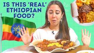 What do Ethiopians Order at an Ethiopian Restaurant [upl. by Kelila]