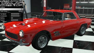 GTA 5  Past DLC Vehicle Customization  Lampadati Casco Maserati 3500 GTFerrari 250 GT SWB [upl. by Gemini]