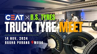 CEAT Truck Tyre Meet  Organized by BS TYRES Moga [upl. by Oiled]