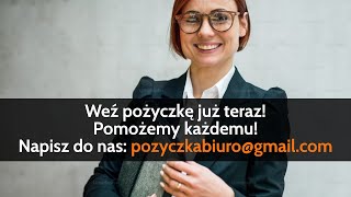 Weź pożyczkę już teraz – najprostszy sposób na szybki zastrzyk gotówki Pożyczka dla Ciebie [upl. by Marjory182]