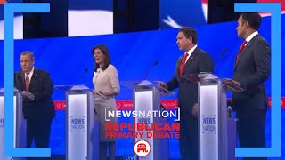 Watch full NewsNation hosts fourth GOP primary debate  NewsNation GOP Debate [upl. by Ravahs178]