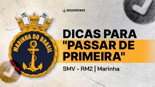 Dicas para quotpassar de primeiraquot na Prova  Concurso Marinha SMV RM2 [upl. by Akcir527]